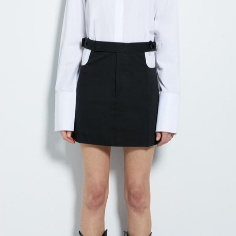 Helmut Lang cutout skirt